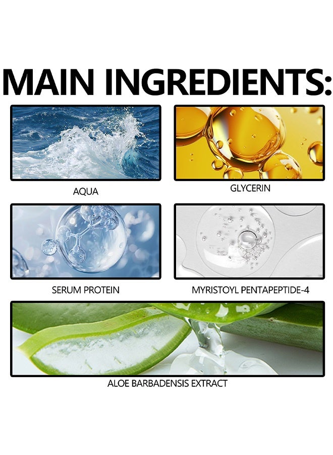 إيلهو سيروم تقوية الرموش والحواجب المكثف، سيروم للرموش لتعزيز نموها، سائل مكثف للرموش، زيت الخروع العضوي مع فرشاة، صيغة متقدمة لرموش وحواجب أطول وأكثر كثافة وامتلاءً، مثالي لتعزيز النمو الطبيعي، 20 مل - Image 3